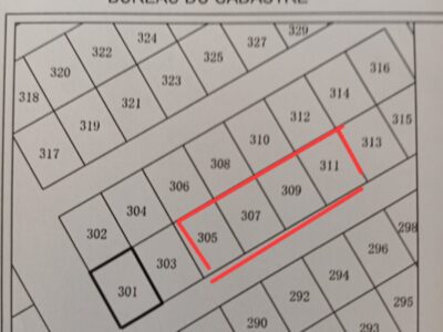 4 parcelles à vendre à Somone, proche de la lagune