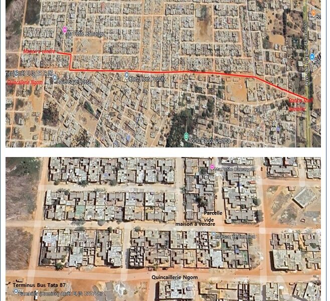 VENTE UNE MAISON N°105F SITUÉE À LA CITE COMICO BAMBILOR TITRE FONCIER