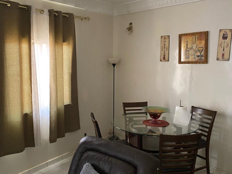 Appartement meublé 2 chambre situé à ouakam